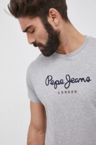 Bavlněné tričko Pepe Jeans Eggo