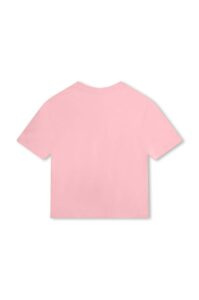 Dětské bavlněné tričko Marc Jacobs růžová