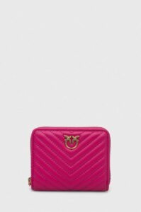 Kožená peněženka Pinko růžová