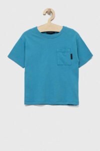 Dětské bavlněné tričko Sisley