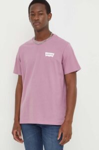 Tričko Levi's růžová barva