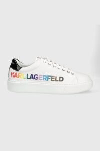 Kožené sneakers boty Karl Lagerfeld Maxi