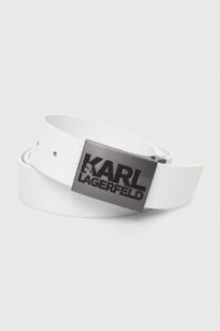 Kožený pásek Karl Lagerfeld pánský