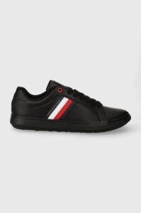 Kožené sneakers boty Tommy Hilfiger ESSENTIAL LEATHER
