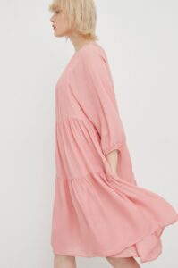Šaty Drykorn růžová barva