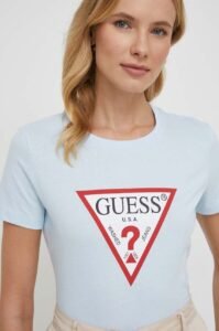Bavlněné tričko Guess W1YI1B