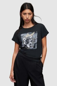 Bavlněné tričko AllSaints Panthere