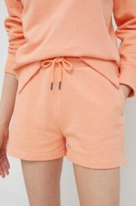 Bavlněné šortky Pepe Jeans Whitney oranžová
