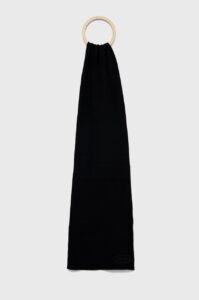 Bavlněný šátek Superdry černá