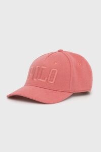 Čepice Polo Ralph Lauren růžová