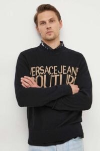 Svetr s příměsí kašmíru Versace Jeans Couture