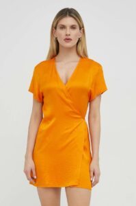 Šaty American Vintage oranžová