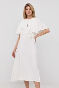 Šaty Liviana Conti bílá barva