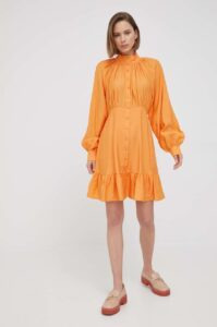 Šaty Y.A.S oranžová barva