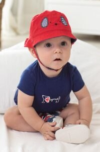 Dětský klobouk Mayoral Newborn červená