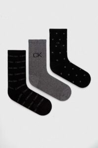 Ponožky Calvin Klein 3-pack dámské