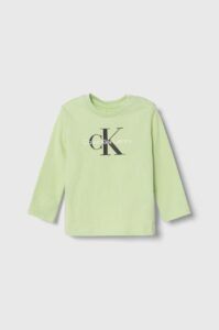 Dětské tričko s dlouhým rukávem Calvin Klein