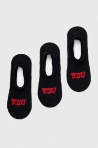 Ponožky Levi's 3-pack černá