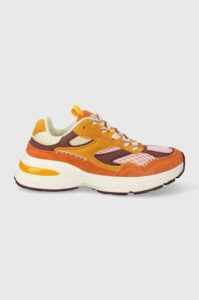 Sneakers boty Desigual Moon oranžová