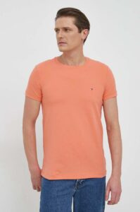 Tričko Tommy Hilfiger oranžová