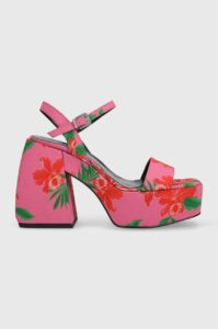 Sandály Pinko Fantine růžová barva