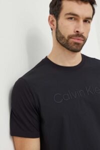 Tréninkové tričko Calvin Klein Performance černá