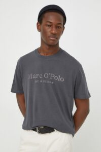 Bavlněné tričko Marc O'Polo 2-pack šedá