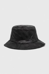 Oboustranný klobouk Guess černá