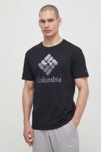 Bavlněné tričko Columbia Rapid Ridge černá