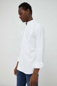 Košile Les Deux bílá barva