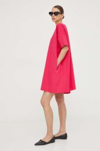 Šaty Liviana Conti růžová barva