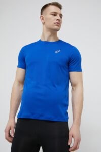 Běžecké tričko Asics modrá