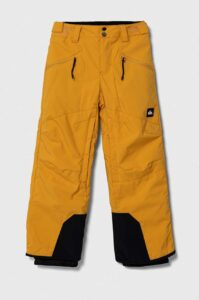 Dětské kalhoty Quiksilver žlutá