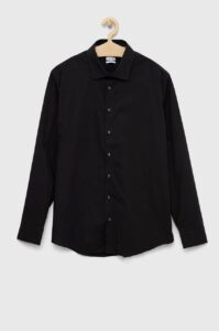 Košile Seidensticker černá barva