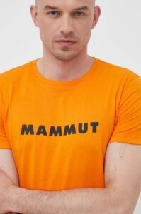 Sportovní tričko Mammut Core Logo oranžová