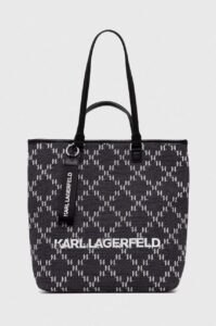 Kabelka Karl Lagerfeld šedá