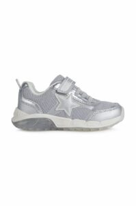 Dětské boty Geox stříbrná