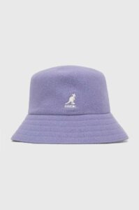 Vlněný klobouk Kangol fialová