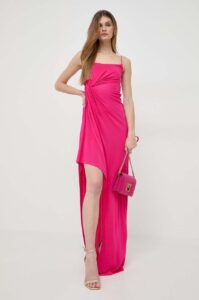 Šaty Pinko růžová barva