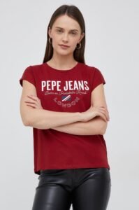 Bavlněné tričko Pepe Jeans