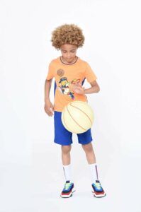 Dětské tričko Marc Jacobs oranžová