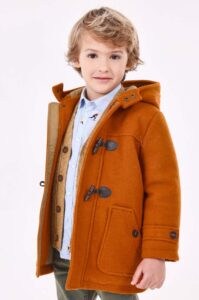 Dětský kabát Mayoral oranžová