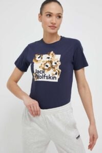 Bavlněné tričko Jack Wolfskin 10