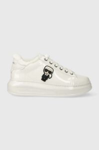 Kožené sneakers boty Karl Lagerfeld KAPRI