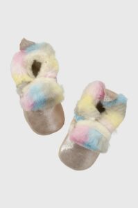 Dětské semišové papuče Shoo Pom