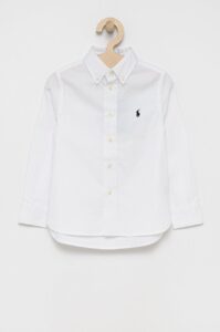 Dětská bavlněná košile Polo Ralph