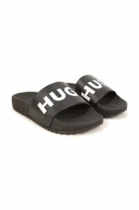Dětské pantofle HUGO černá