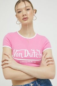 Tričko Von Dutch růžová