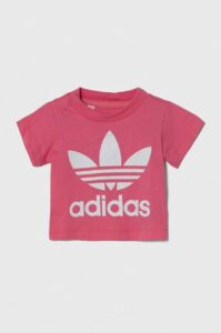 Bavlněné dětské tričko adidas Originals TREFOIL