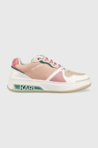 Kožené sneakers boty Karl Lagerfeld Elektra